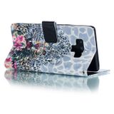 Peňaženkové puzdro Leather na Samsung Galaxy Note 9-Leopard