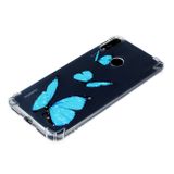 Gumený kryt na Huawei Y7 (2019) - Blue Butterfly Pattern
