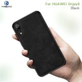 Plastový Denim kryt na Huawei Y7 (2019) - Čierny