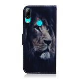 Peňaženkové puzdro Lion Pattern na Huawei P Smart (2019) / Honor 10 Lite