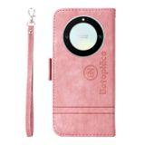 Peňaženkové kožené puzdro BETOPNICE na Honor Magic5 Lite - Ružová