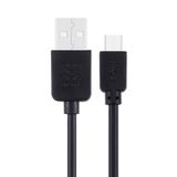Synchronizačný kábel Haweel micro USB klasický(1m) - čierna