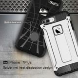 Tough armor kryt na iPhone 7 Plus / iPhone 8 Plus - Strieborná