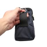 Multifunkčná športová taška na 6.9 mobil s putkom na opasok- modrá