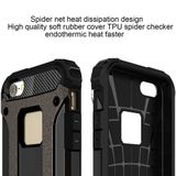 Tough armor+ kryt na iPhone 5S/SE - čierna