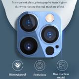 Ochranné sklo na kameru TOTUDESIGN pre telefón iPhone 13 Pro/13 Pro Max - Strieborná