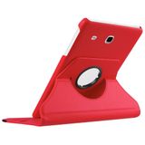 Knižkové puzdro Window na Samsung Galaxy Tab E 9.6 - červená