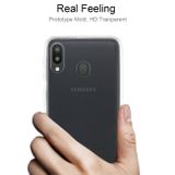 Gumený kryt na Samsung Galaxy M20 - Transparent