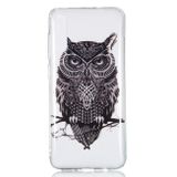 Gumený kryt Owl Pattern Highly Transparent TPU na Samsung Galaxy A70