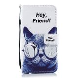 Peňaženkové puzdro Cat Pattern na Samsung Galaxy A70