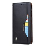 Peňaženkové kožené puzdro na Samsung Galaxy A10 - Čierny