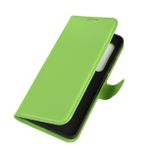 Peňaženkové kožené puzdro na Xiaomi Mi Note 10 Lite - Zelená
