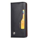 Peňaženkové kožené puzdro SKIN na Xiaomi Redmi Note 9 - Čierna