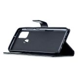 Peňaženkové kožené puzdro na Samsung Galaxy A21s - Čierný