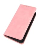 Peňaženkové kožené puzdro na Xiaomi Redmi 9 - Ružová
