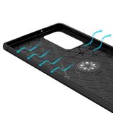 Gumený kryt na Sumsung Galaxy Note 20 - Čierna