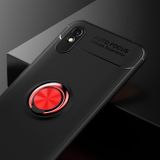 Gumený kryt na Xiaomi Redmi 9A / 9AT - Čiernočervená