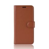 Peňaženkové kožené puzdro na Samsung Galaxy S20 FE - Hnedá