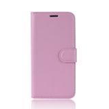 Peňaženkové kožené puzdro na Samsung Galaxy S20 FE - Ružová