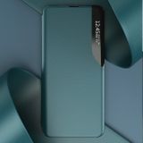 Knižkové puzdro Electroplating Mirror na Samsung Galaxy Note 20 Ultra - Modrá