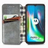 Peňaženkové kožené púzdro na Motorola Moto G9 PLay / E7 Plus - Šedá