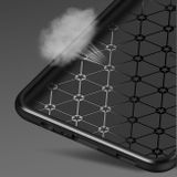 Gumený kryt na Samsung Galaxy A12 - Čiernočervená