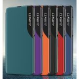 Peňaženkové Carbon puzdro na Samsung Galaxy A52 5G / A52s 5G - Oranžová