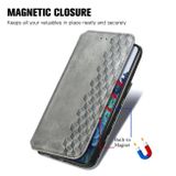 Peňaženkové kožené puzdro CUBIC na Samsung Galaxy S21 5G - Sivá