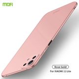 Plastový kryt MOFI na Xiaomi Mi 11 Lite - Ružovozlatá