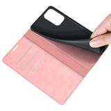 Peňaženkové kožené puzdro MAGNETIC na Oppo Reno 5 Z - Ružová