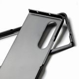 Plastový kryt Shockproof na Samsung Galaxy Z Fold4 - Čierna