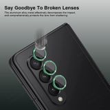 Ochranné sklo na zadnú kameru ENKAY pre Samsung Galaxy Z Fold4 - Zelená