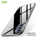 Gumený kryt MOFI na Motorola Moto G62 5G - Priesvitná