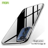 Gumený kryt MOFI na Motorola Edge 30 - Priehľadná