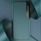 Knižkové puzdro SIDE DISPLAY na Samsung Galaxy S23 5G - Modrá