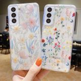 Gumený kryt FLORAL na Samsung Galaxy A23 5G - Motýle a kvety