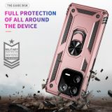 Kryt Magnetic Holder Armor na Xiaomi 13 Pro - Ružové zlato