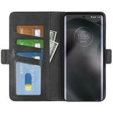 Peňaženkové kožené puzdro Dual-side na Motorola Edge 30 Neo - Čierna