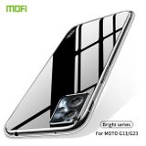 Gumený kryt MOFI na Motorola Moto G13 / G23 / G53 5G - Transparent