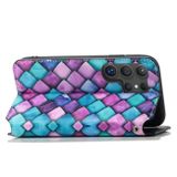 Peňaženkové 3D puzdro CaseNeo na Samsung Galaxy S24 Ultra 5G - Purple Scales