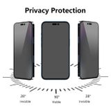 Ochranné sklo ENKAY Anti-peeping na iPhone 15