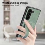 Plastový kryt Wristband na Samsung Galaxy Z Fold5 - Zelená