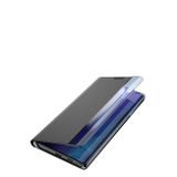 Peňaženkové kožené puzdro Plain Cloth na Samsung Galaxy S23 FE - Kráľovská modrá