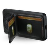 Kožený kryt Suteni H02 Wallet na Honor Magic6 Pro - Čierna