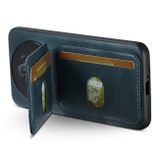 Kožený kryt Suteni H02 Wallet na Honor Magic6 Pro - Modrá
