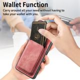 Kožený kryt Retro Leather Card na Galaxy A15 4G/ 5G - Ružová
