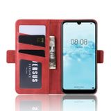 Peňaženkové puzdro Červené na Huawei Y5 (2019)