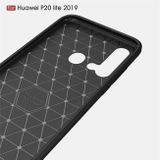 Gumený kryt na Huawei P20 Lite (2019) - Červený