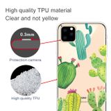 Gumený kryt Soft TPU Case 3D Cartoon Transparent na iPhone 11 pro Cactus