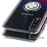 Gumený kryt Ultra-thin TPU na Samsung Galaxy A70 - modrá